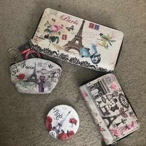 Paris Wallet Set